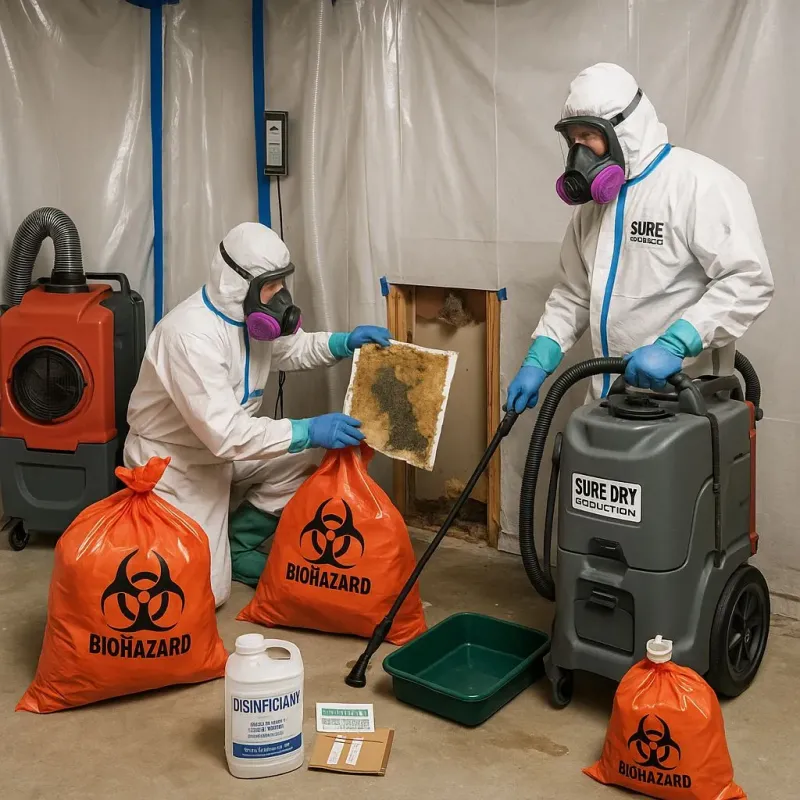 Contaminated Water Handling Protocols process in Madison, NJ